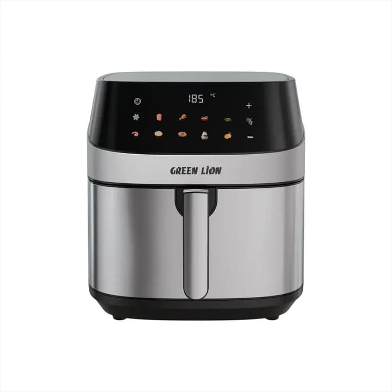سرخ کن بدون روغن(هواپز) 8 لیتری گرین لاین مدل Green Lion Deluxe Air Fryer LED Touch Screen 8L