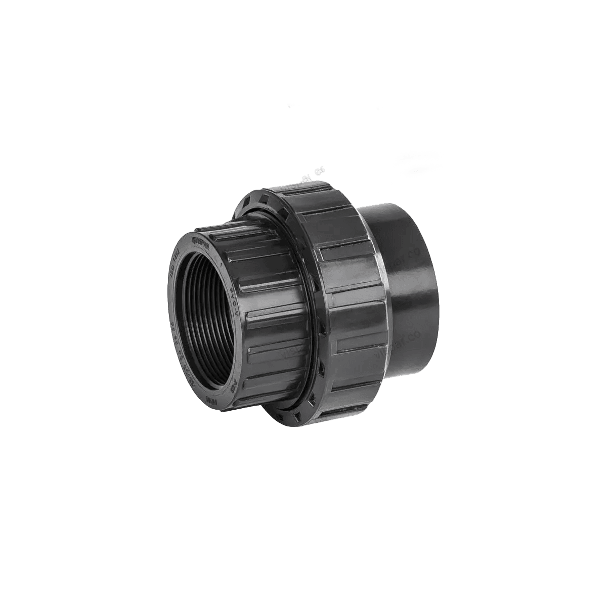 مهره ماسوره یکسر دنده UPVC