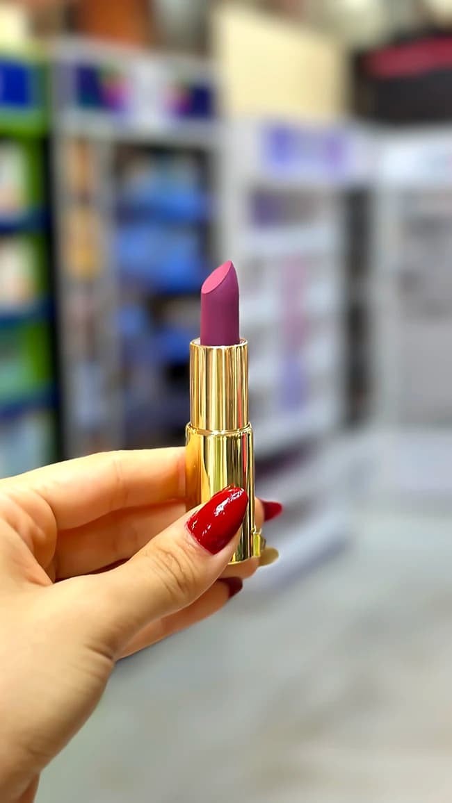 رژ لب جامد لوسمنت مدل Long Lasting شماره L412 حاوی روغن آرگان — تصویر ۳