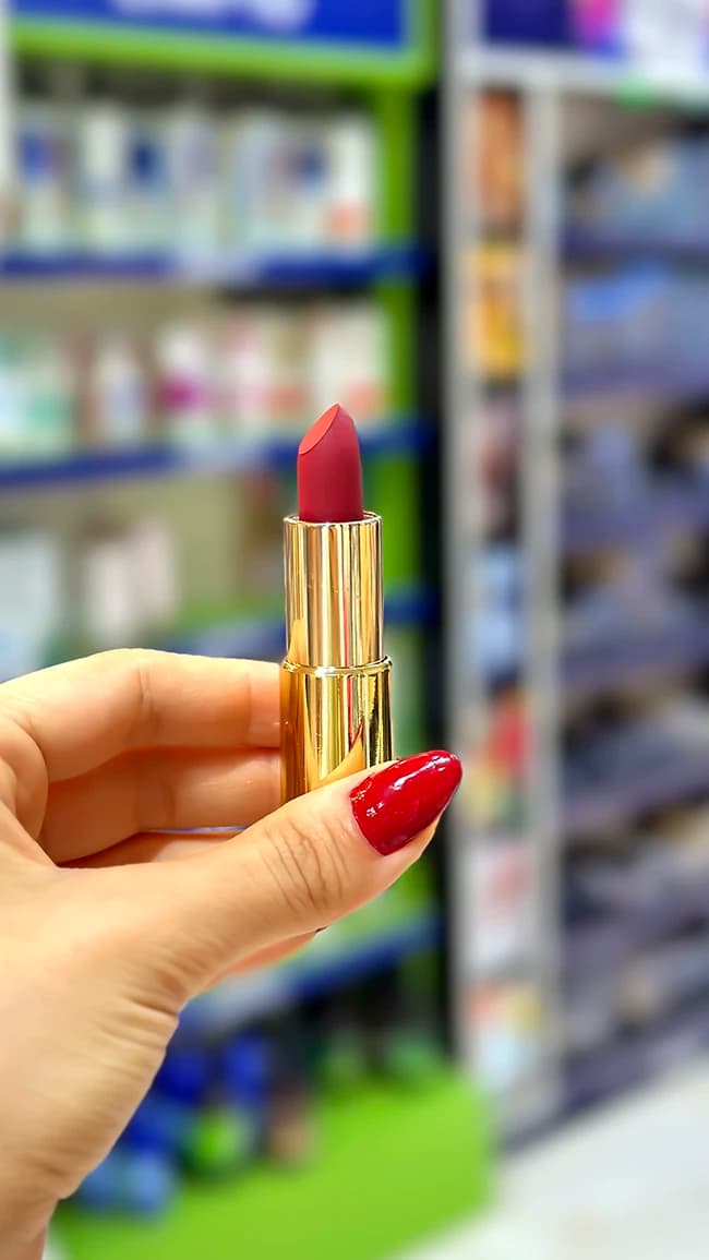 رژ لب جامد لوسمنت مدل Long Lasting شماره L411 حاوی روغن آرگان — تصویر ۳