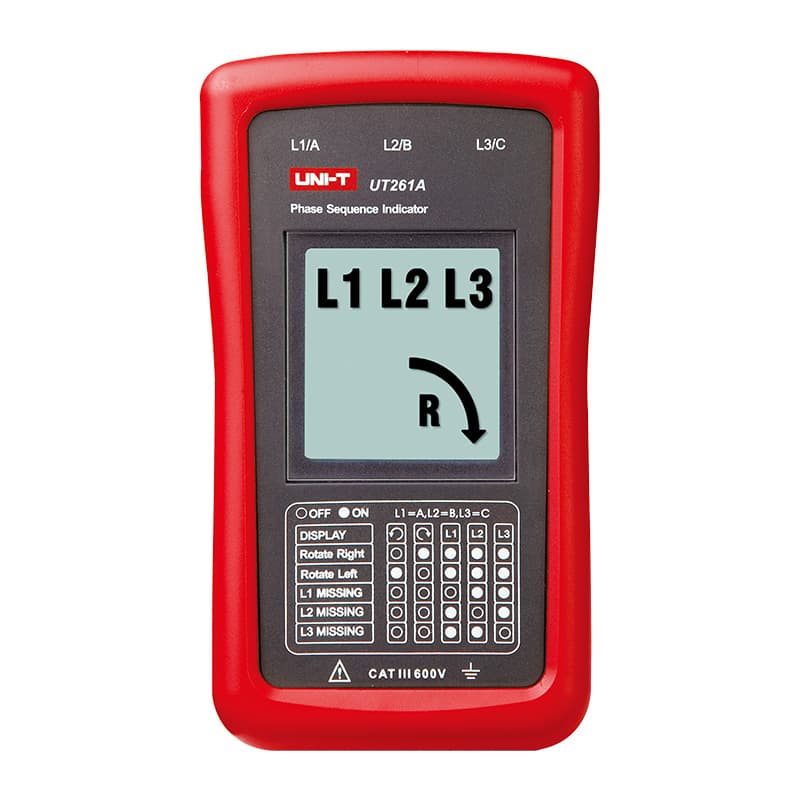 توالی سنج فاز یونیتی مدل UNI-T UT261A