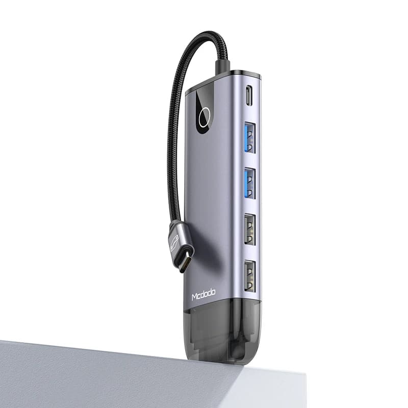هاب چند کاره مک دودو Mcdodo HU-7420 10 in 1 USB-C HUB USB3.0 HDMI 4K — تصویر ۶