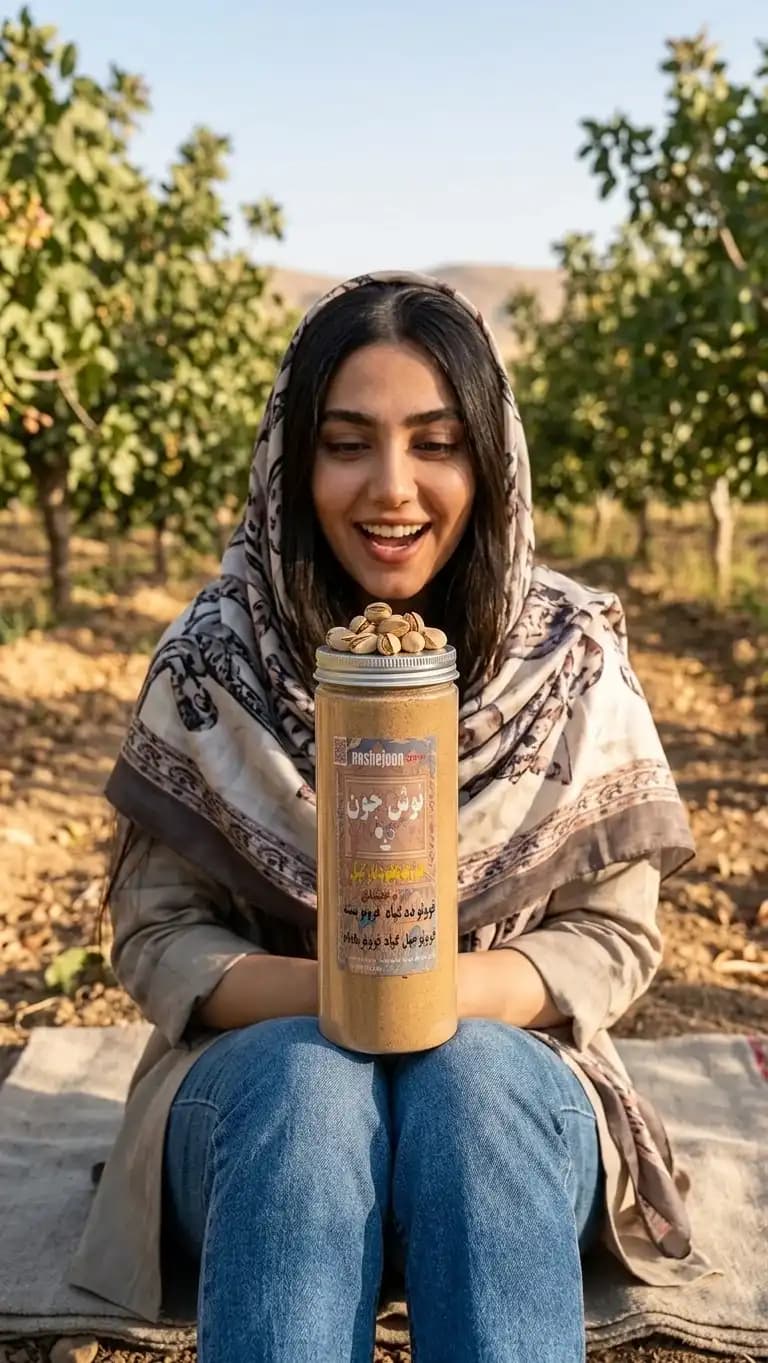 قاووت پسته خالص اعیانی