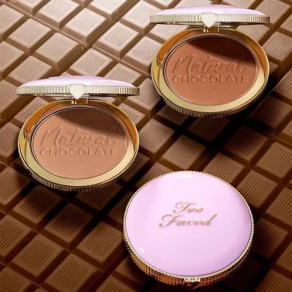 برنزرپودری توفیسد در دو مدل golden cocoa و caramel cocoa فول سایز