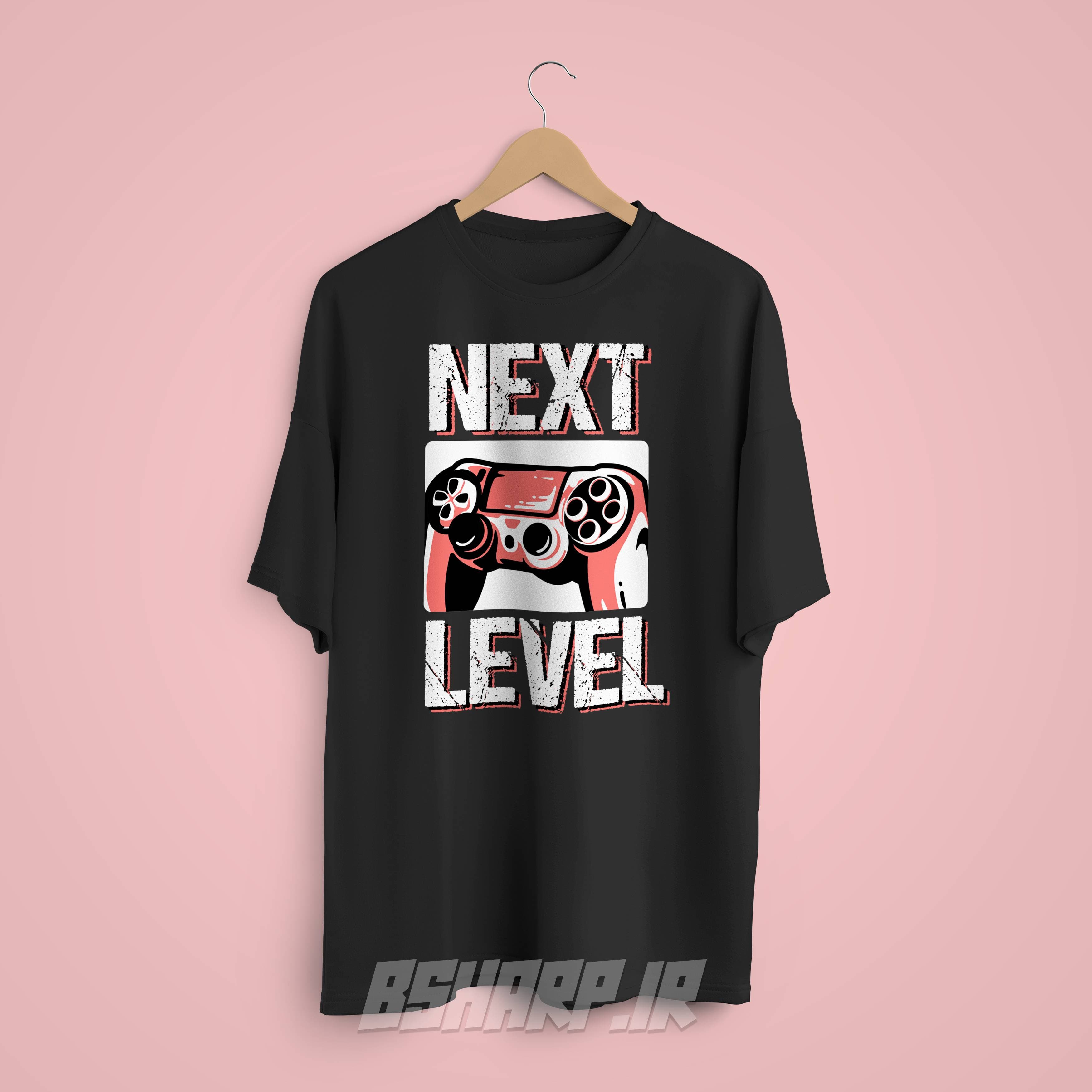تیشرت Gamer طرح لول بعدی — تصویر ۹