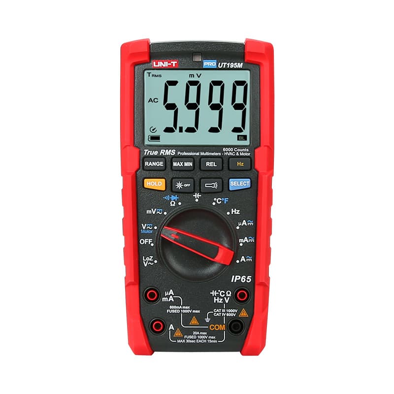مولتی متر دیجیتال حرفه ای یونیتی UT195DS — تصویر ۲