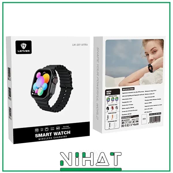 ساعت هوشمند لنیز LENYES مدل lw-207 Ultra — تصویر ۴