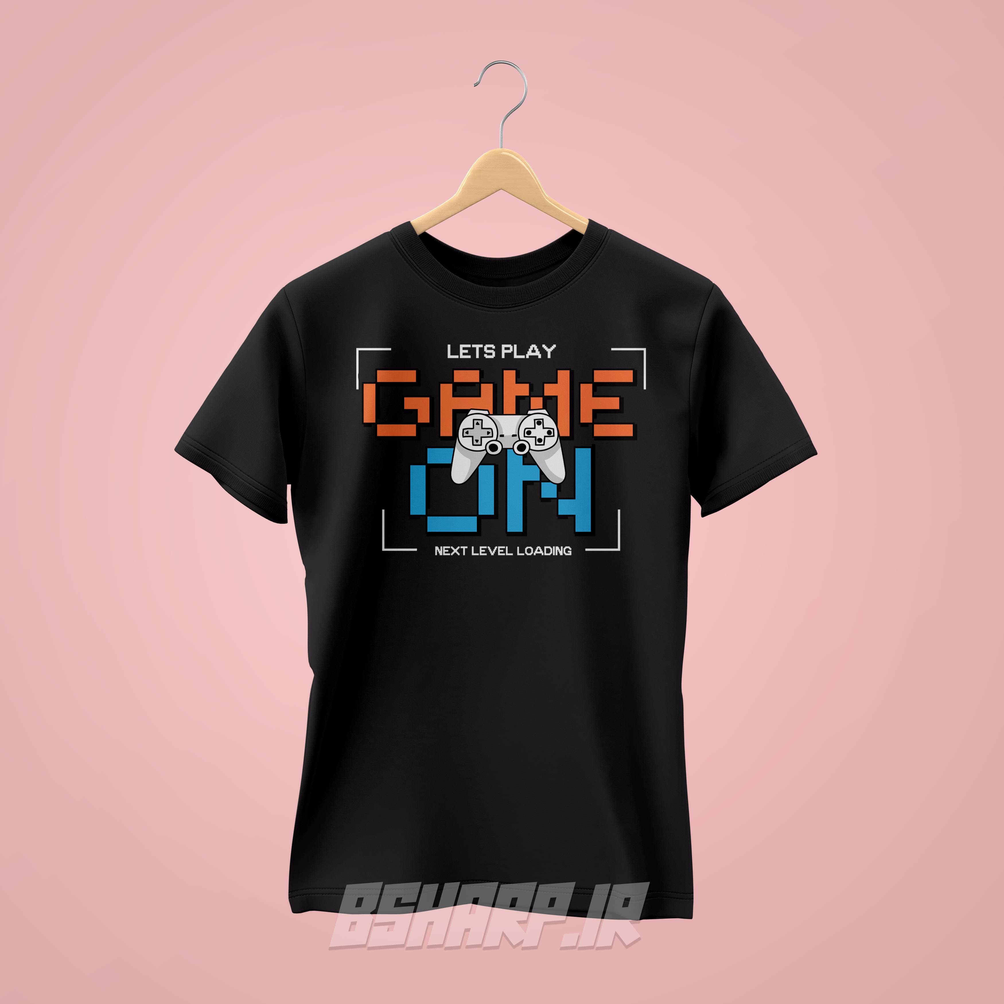 تیشرت Gamer طرح Next Level Loading