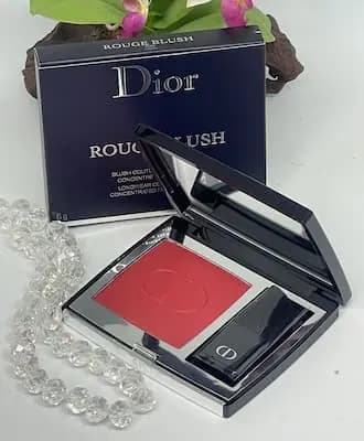 رژگونه دیور Dior Rouge Blush شماره 999 | رنگ قرمز کلاسیک — تصویر ۸