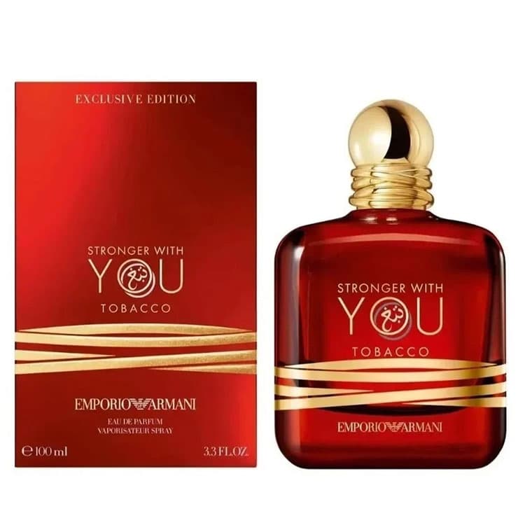 عطر مردانه عطر جیورجیو آرمانی استرانگر ویت یو توباکو اماراتی | GIORGIO ARMANI Stronger With You Tobacco — تصویر ۲