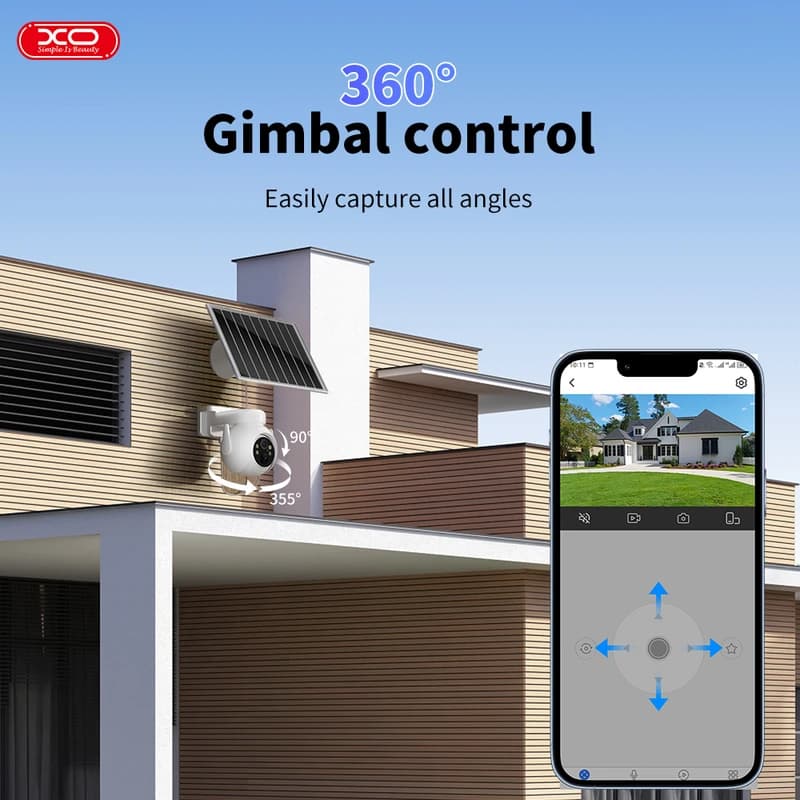 دوربین مداربسته تحت شبکه ایکس او مدل XO-CR10 — تصویر ۸