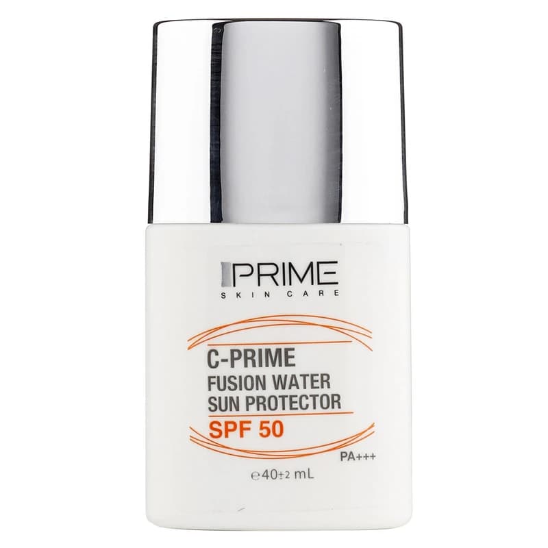کرم ضدآفتاب بی‌رنگ پرایم، با SPF50، مدل C-Prime Fusion Water
