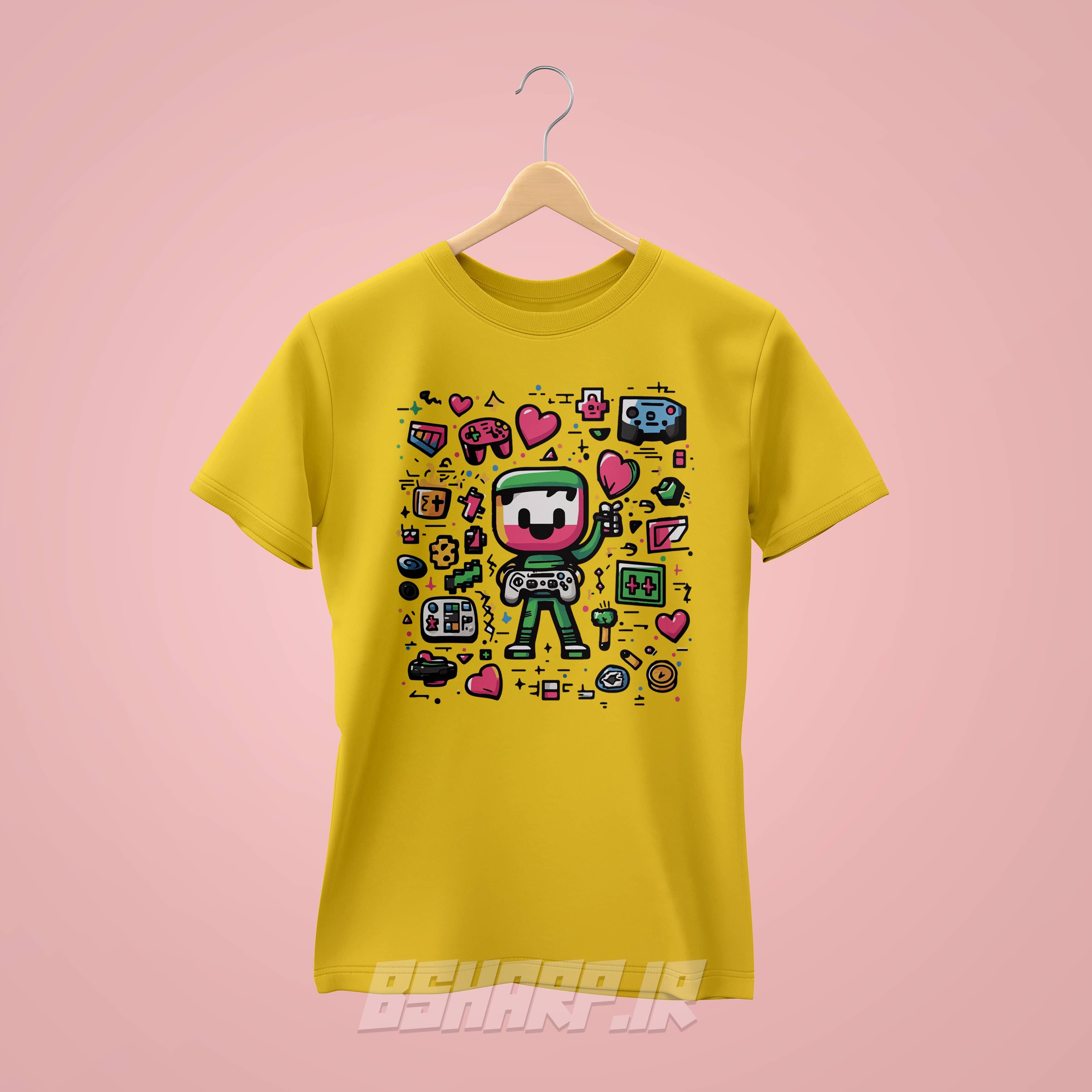تیشرت Gamer طرح لذت — تصویر ۵