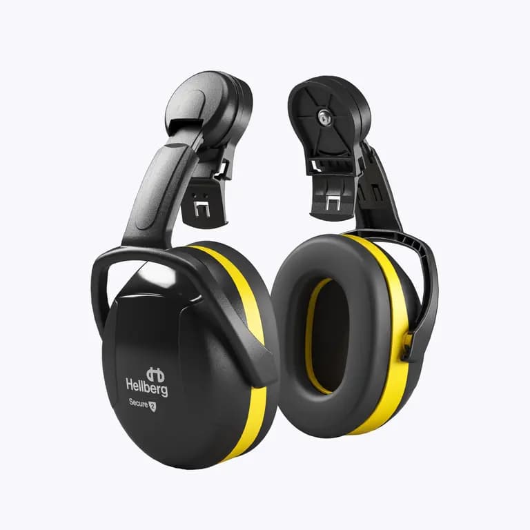 گوشی ایمنی روکلاهی Hellberg مدل Secure 2C — تصویر ۲