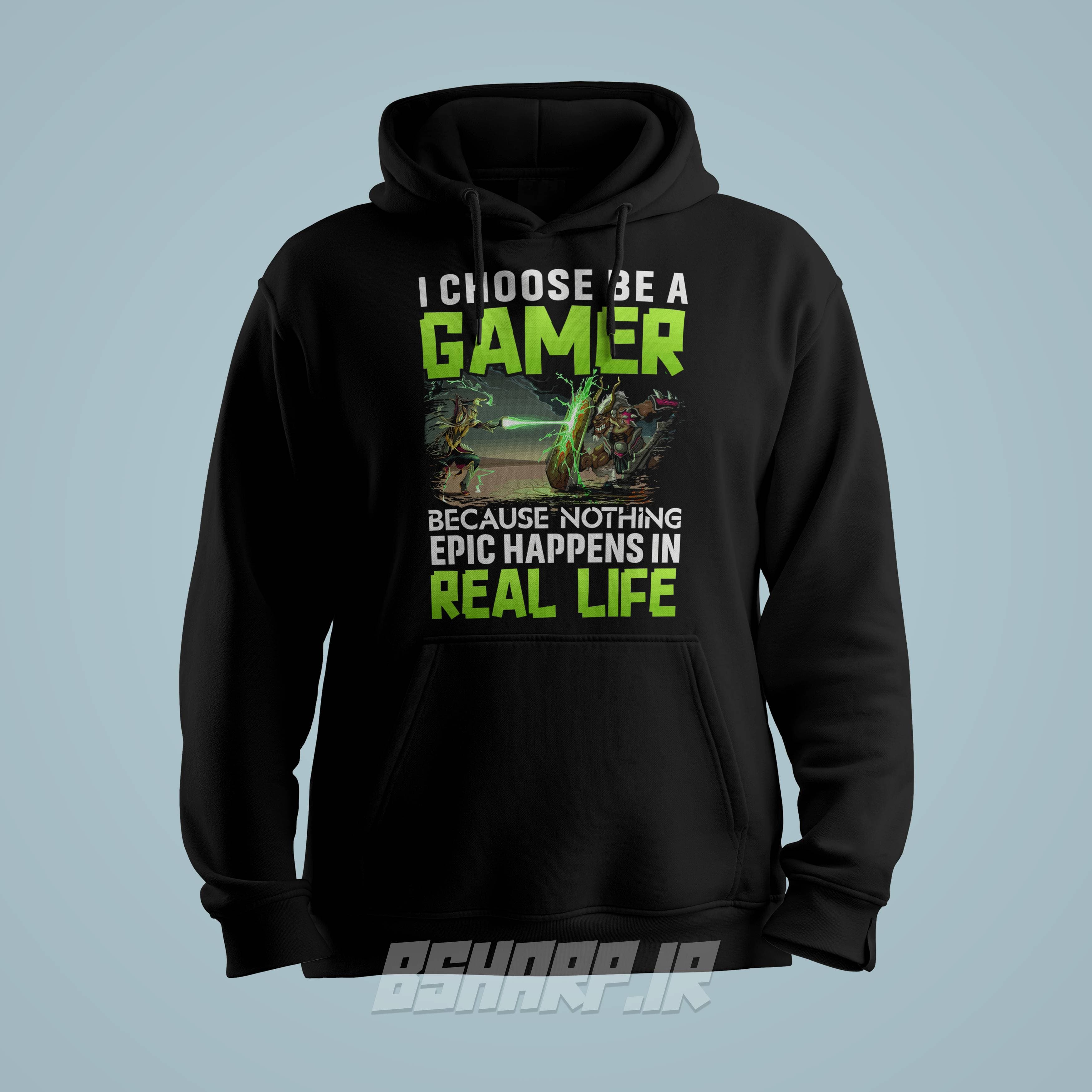هودی Gamer طرح گیم رو انتخاب میکنم