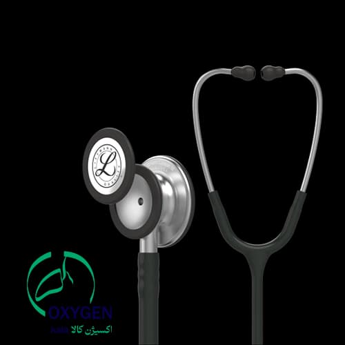 گوشی پزشکی لیتمن کلاسیک 3 مشکی دسته استیل 5620