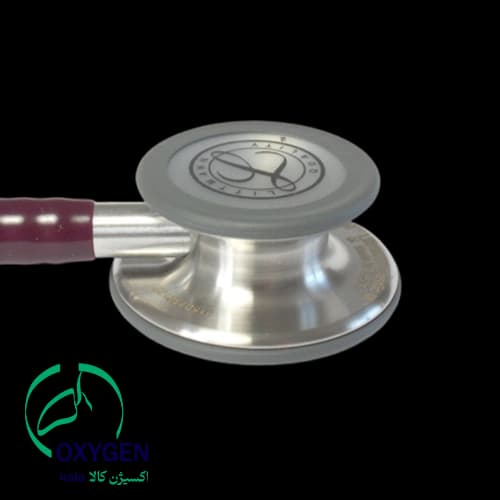 گوشی پزشکی لیتمن کلاسیک 3بنفش پررنگ( بادمجانی استیل) مدل 5831 — تصویر ۳