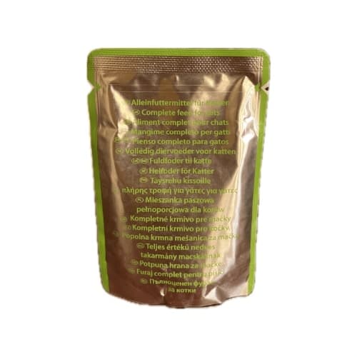 پوچ گربه کچت طعم گوشت شکار و مرغ در سس 100 گرمی