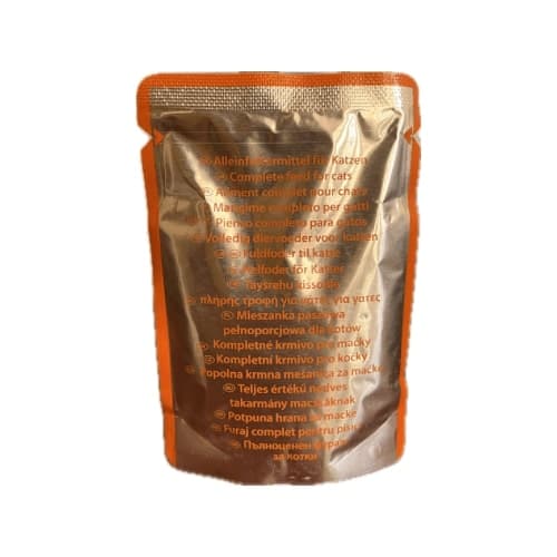 پوچ گربه کچت طعم بوقلمون و بره در سس 100 گرمی