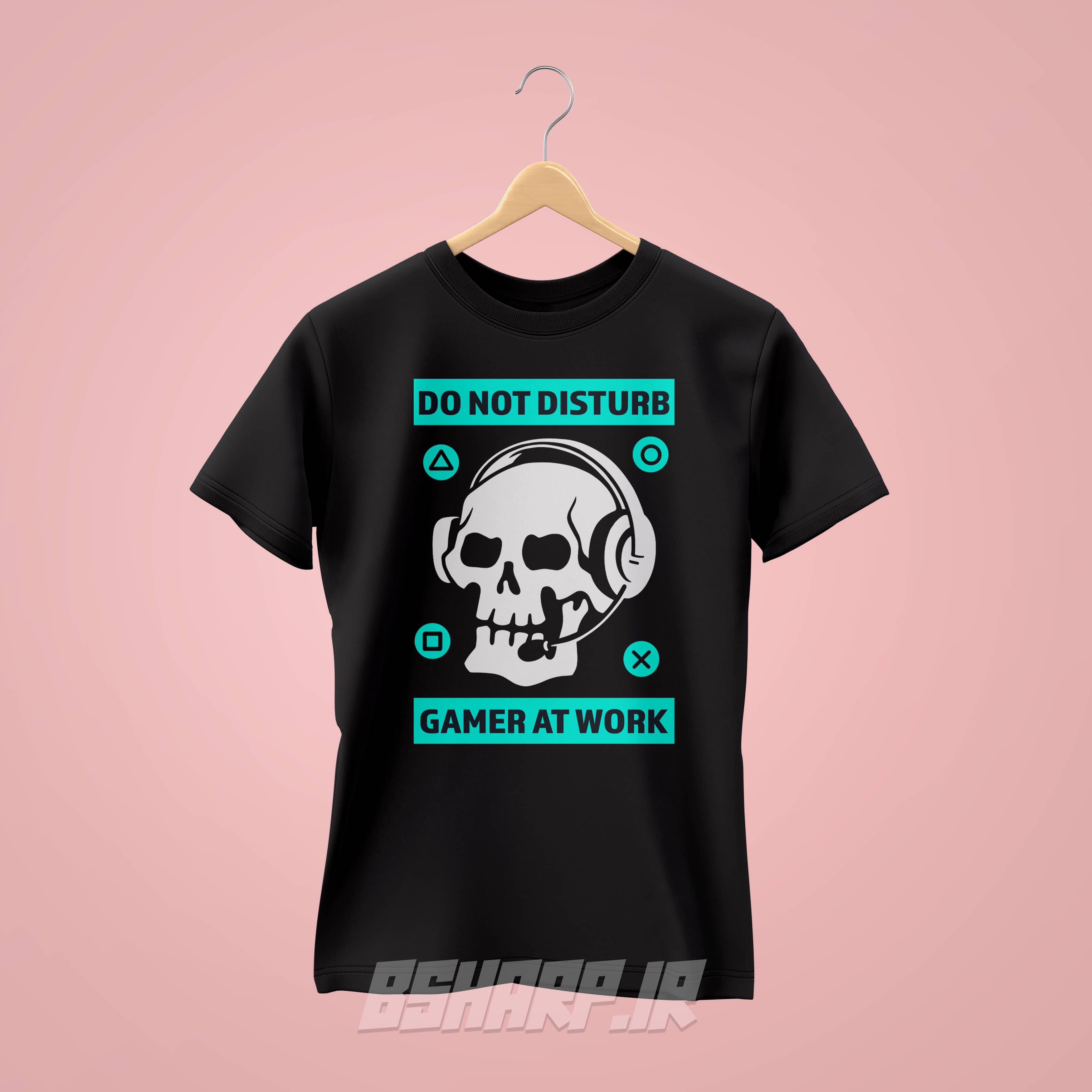 تیشرت Gamer طرح Gamer At Work — تصویر ۲