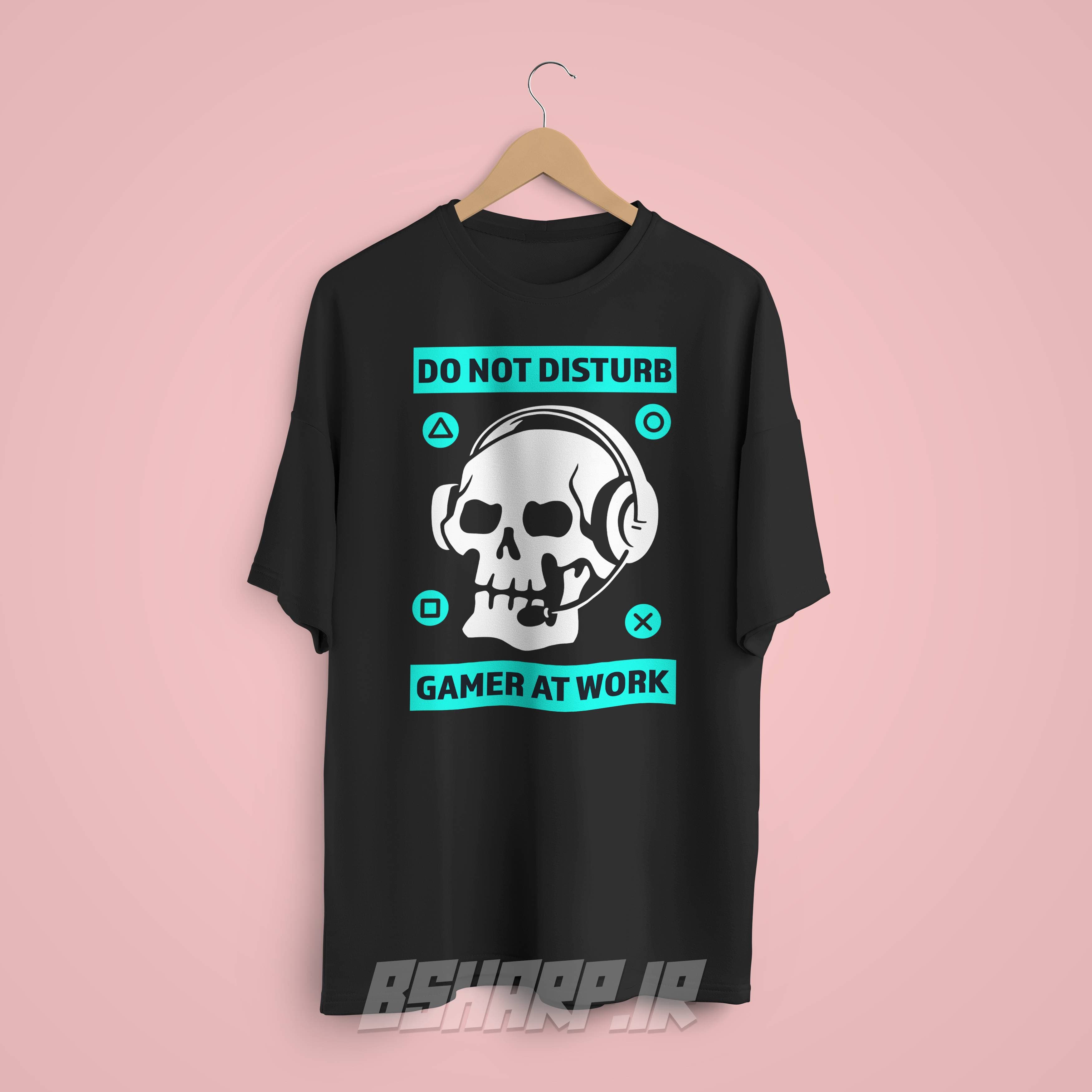 تیشرت Gamer طرح Gamer At Work — تصویر ۹