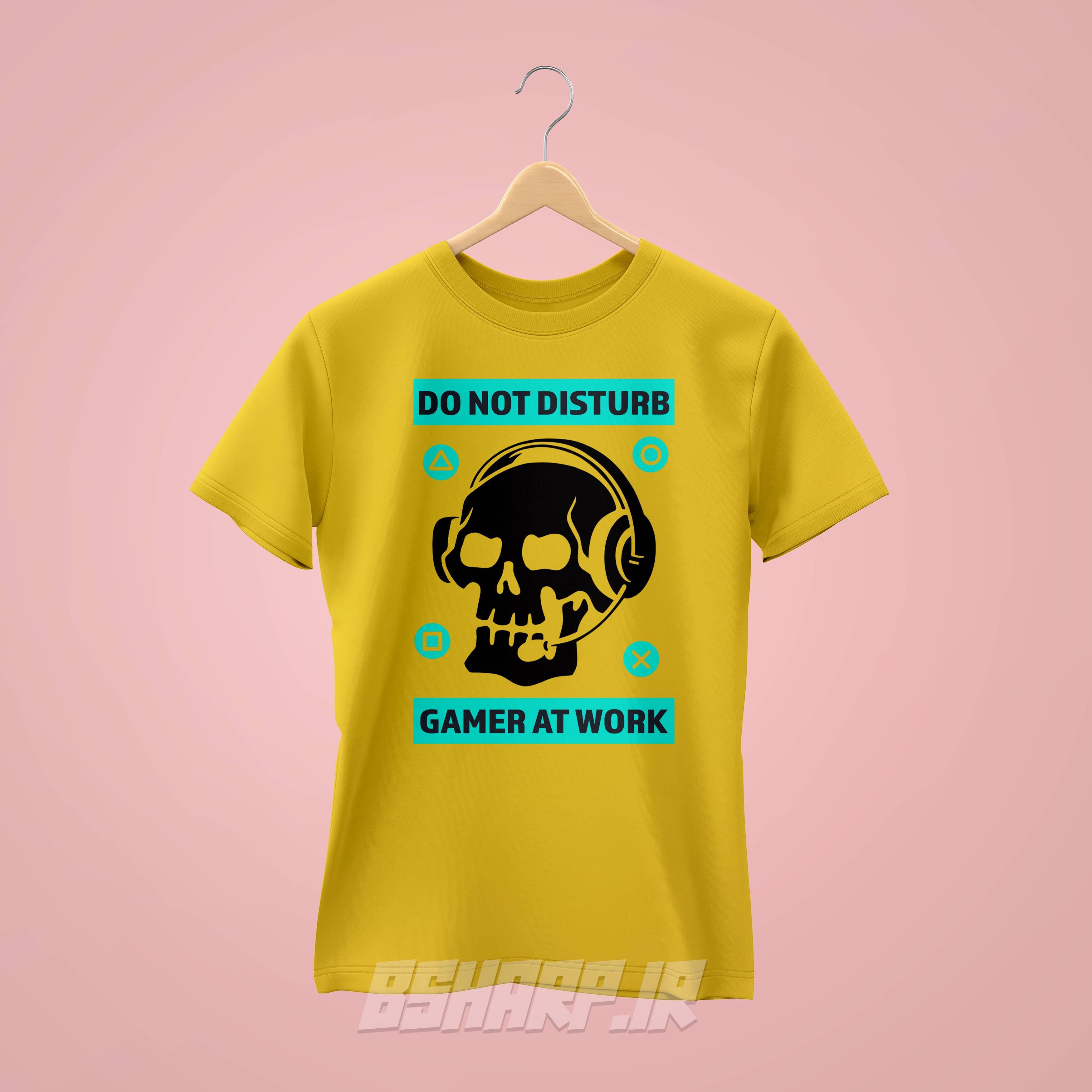تیشرت Gamer طرح Gamer At Work — تصویر ۵