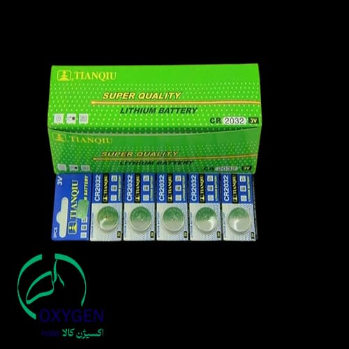 باتری سکه ای باتری سکه ای Tianqiu ( تیانکیو ) مدل CR2032