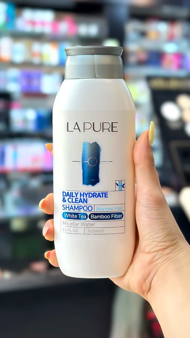 شامپو رطوبترسان روزانه لپیور مدل Daily Hydrate & Clean حجم 325 میلیلیتر