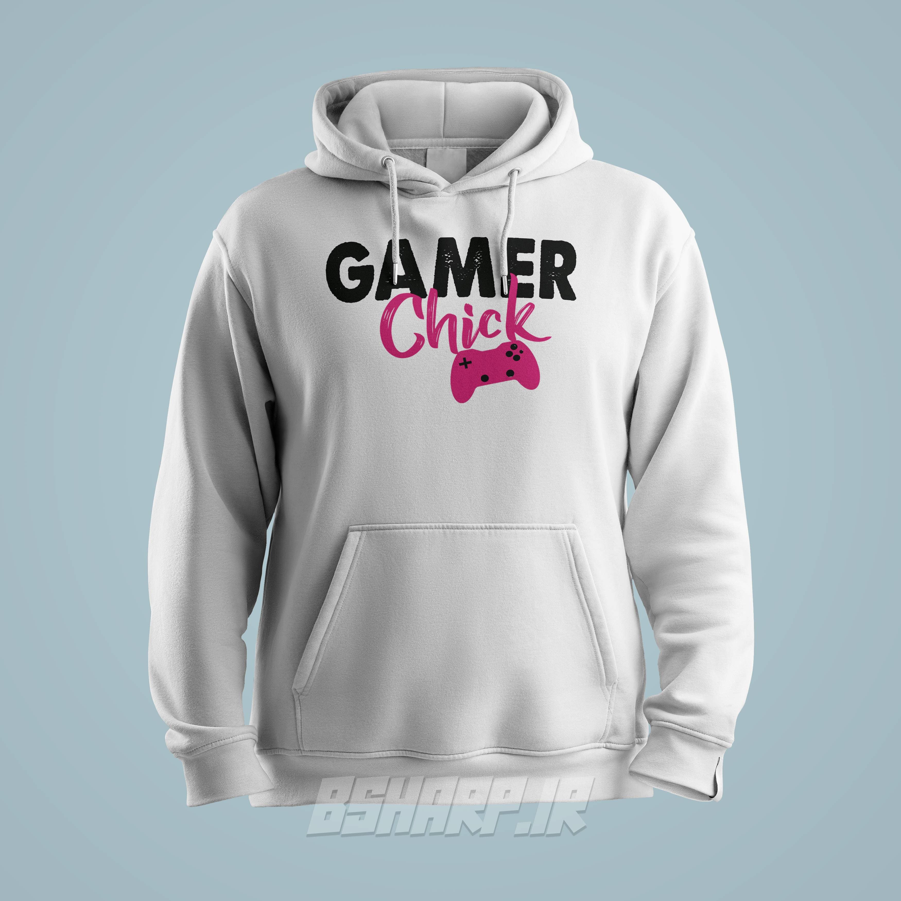 هودی Gamer طرح Gamer Chick — تصویر ۳