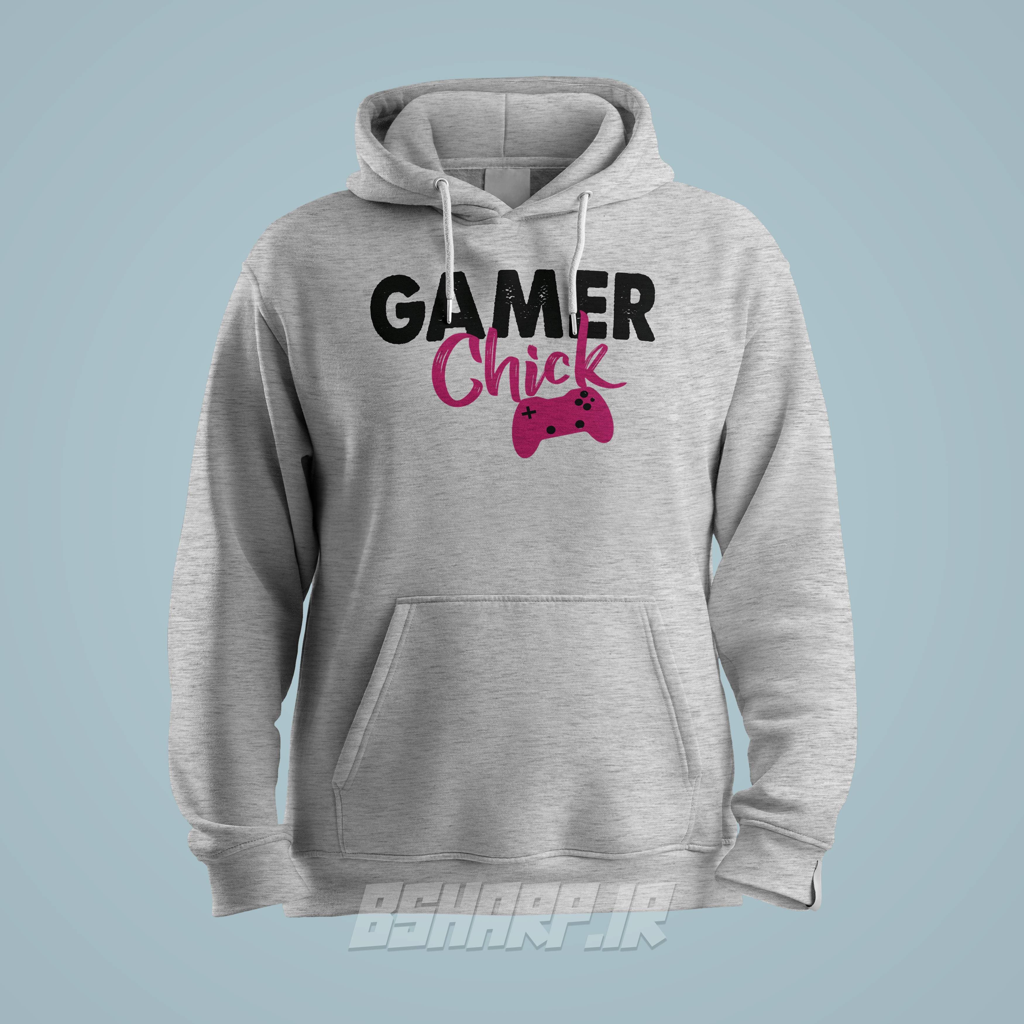 هودی Gamer طرح Gamer Chick — تصویر ۴