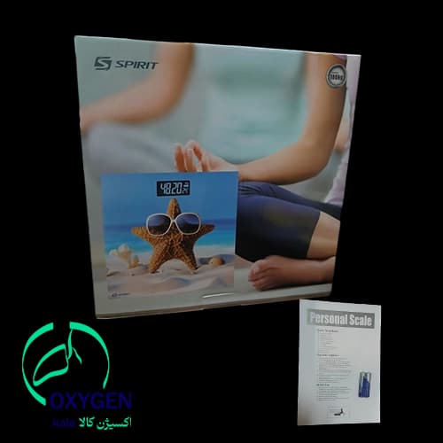 ترازو دیجیتال طرح دار اسپیریت (spirit) ظرفیت 180 کیلوگرم