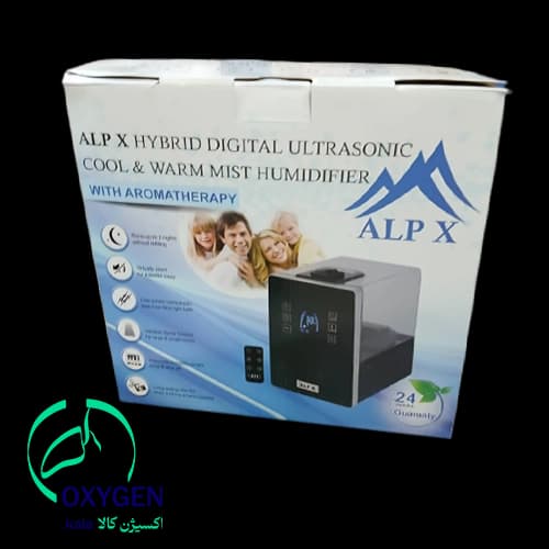 دستگاه بخور سرد و گرم آلپکس (Alpex) مدل SH8412 ظرفیت 6 لیتر