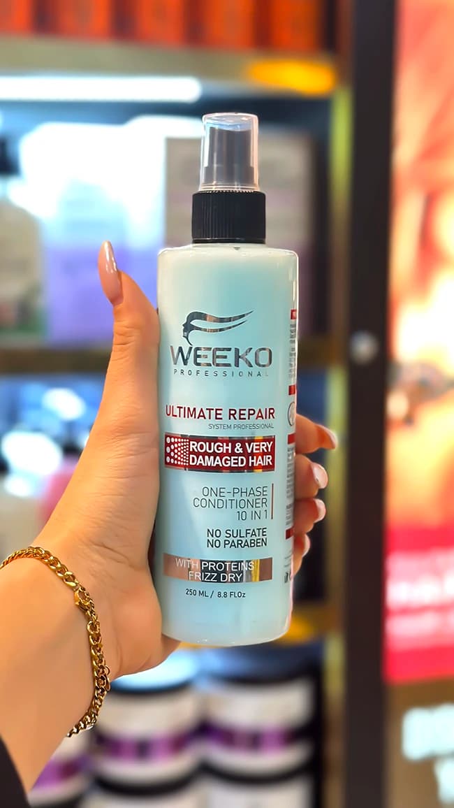 اسپری تک فاز ترمیم کننده مو ویکو مدل Ultimate Repair حجم 250 میلی لیتر