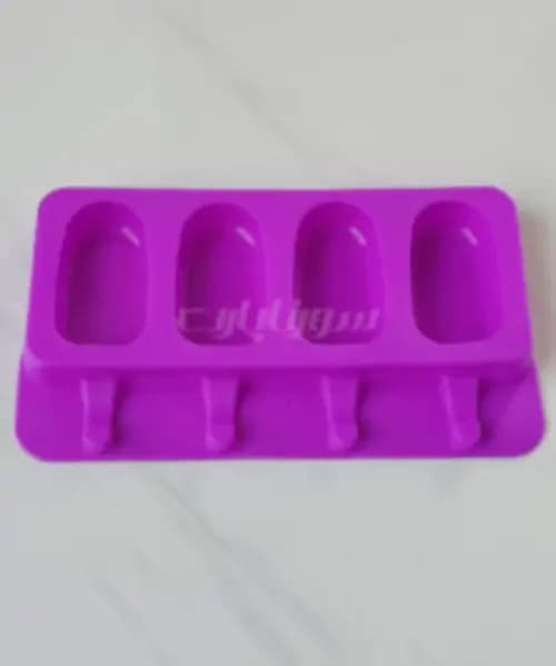 قالب سیلیکونی بستنی ساده بزرگ — تصویر ۲