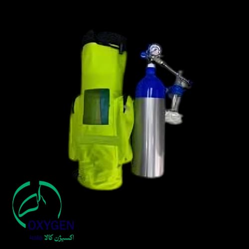 کپسول اکسیژن 2.5 لیتری چینی پرتابل آلومینیوم