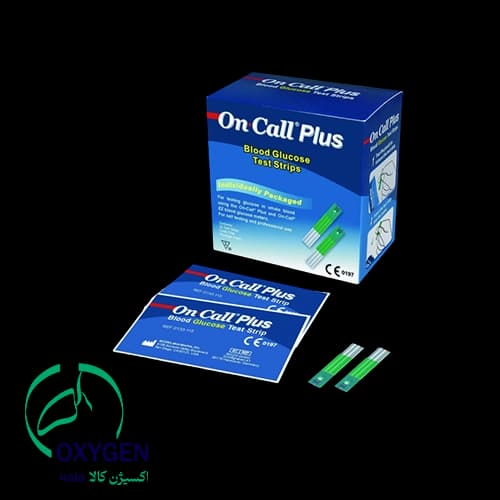 نوار تست قند خون آنکال پلاس (On Call Plus) یک بسته 50 عددی