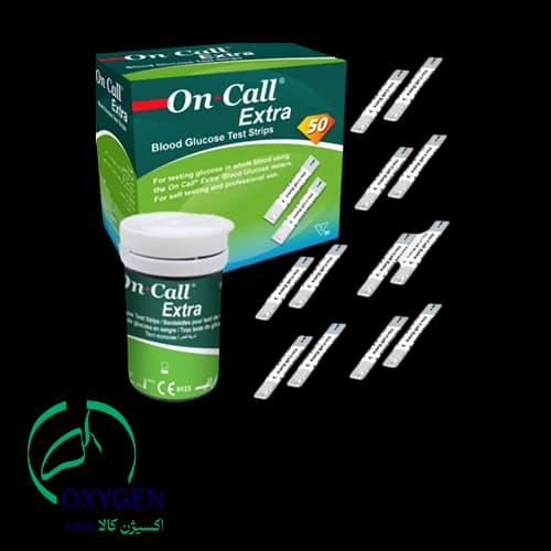 نوار تست قند خون آنکال اکسترا (On Call Extra) یک بسته 50عددی