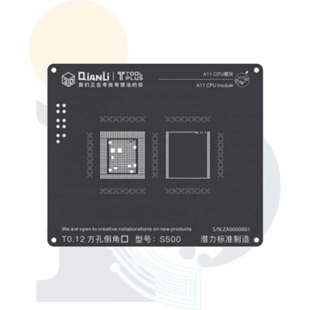 شابلون مشکی کیانلی CPU A11 — تصویر ۲