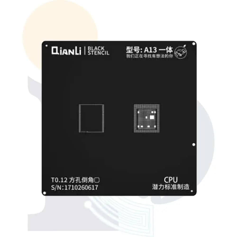 شابلون مشکی کیانلی CPU A13