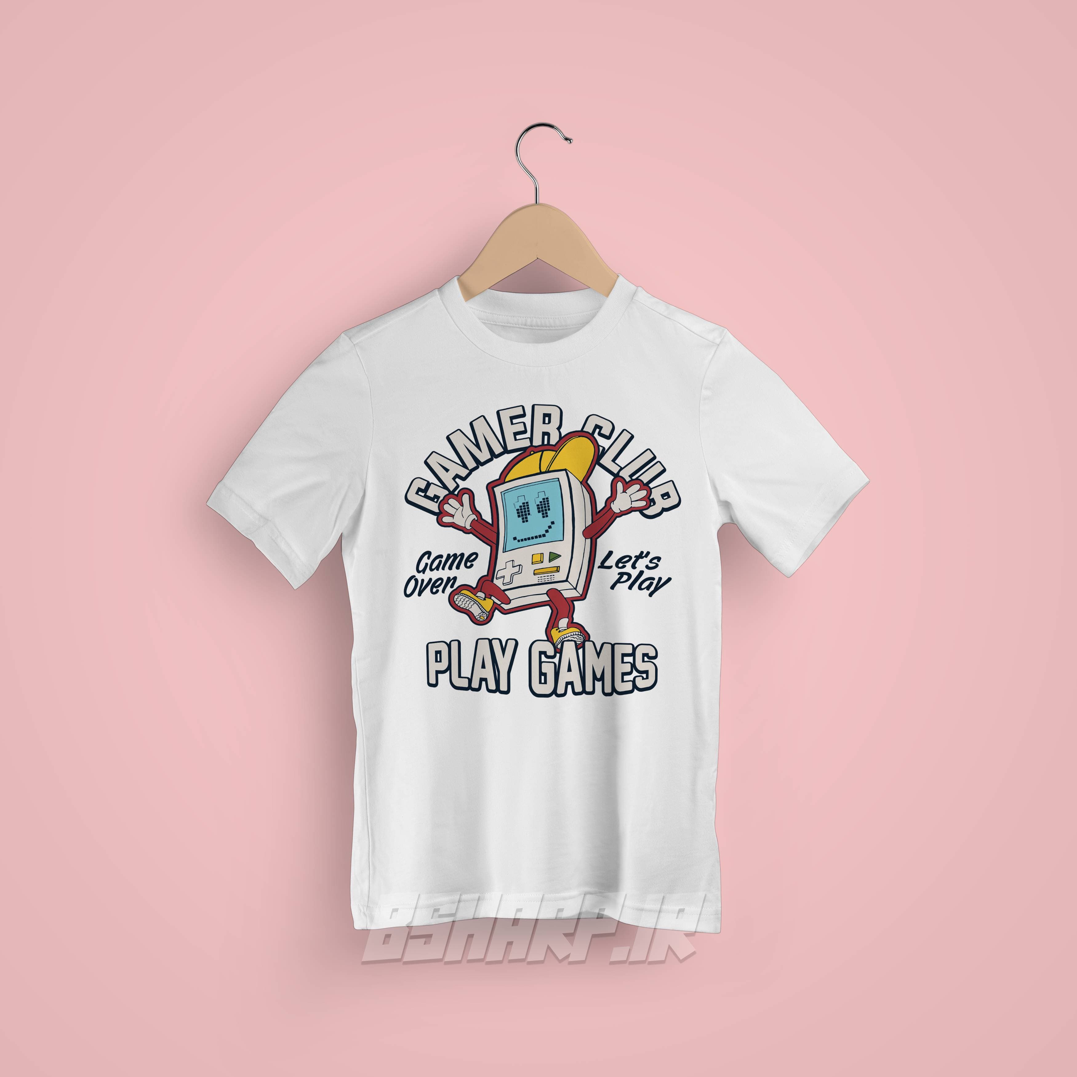 تیشرت Gamer طرح باشگاه گیمر ها — تصویر ۸