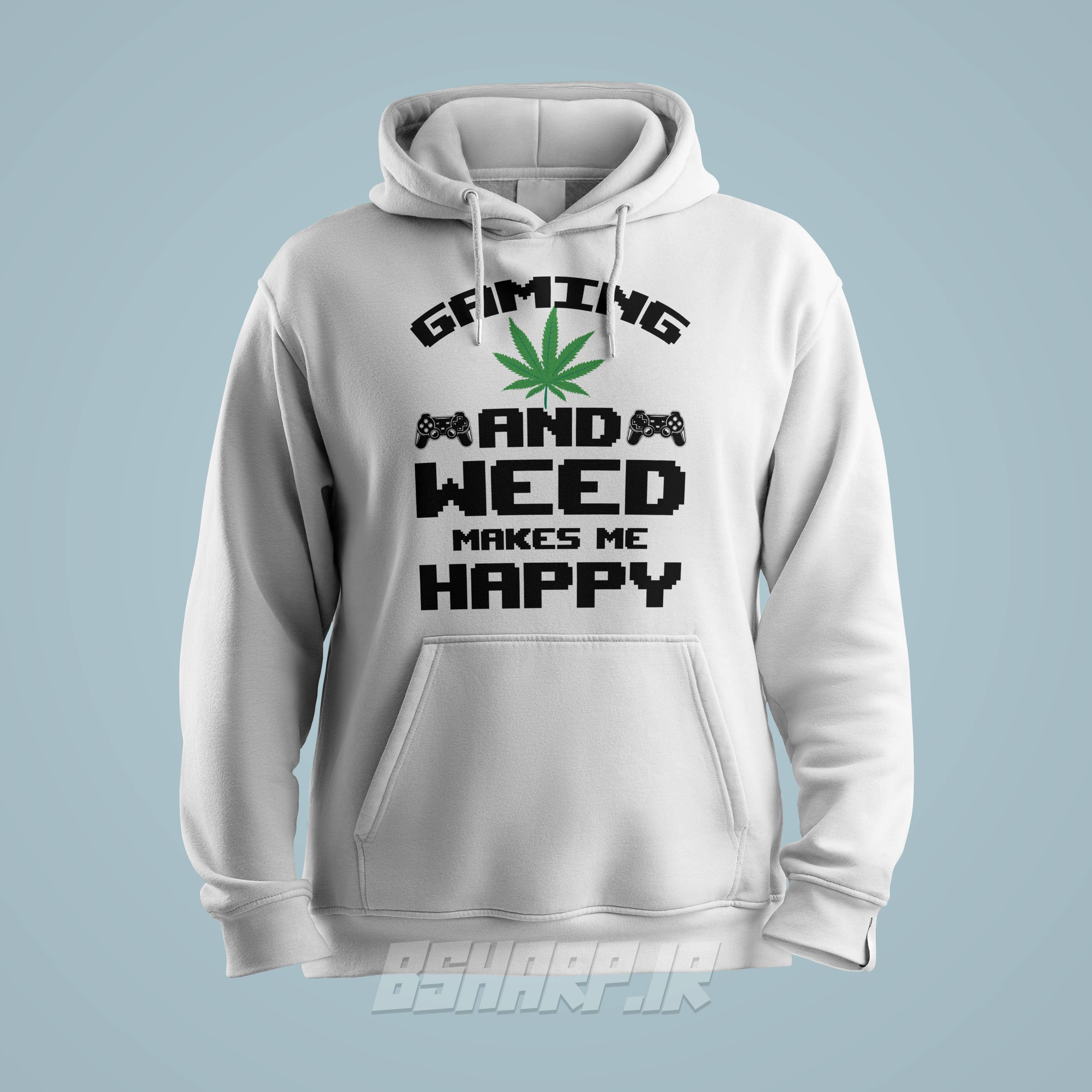 هودی Gamer طرح What Makes Me Happy — تصویر ۳