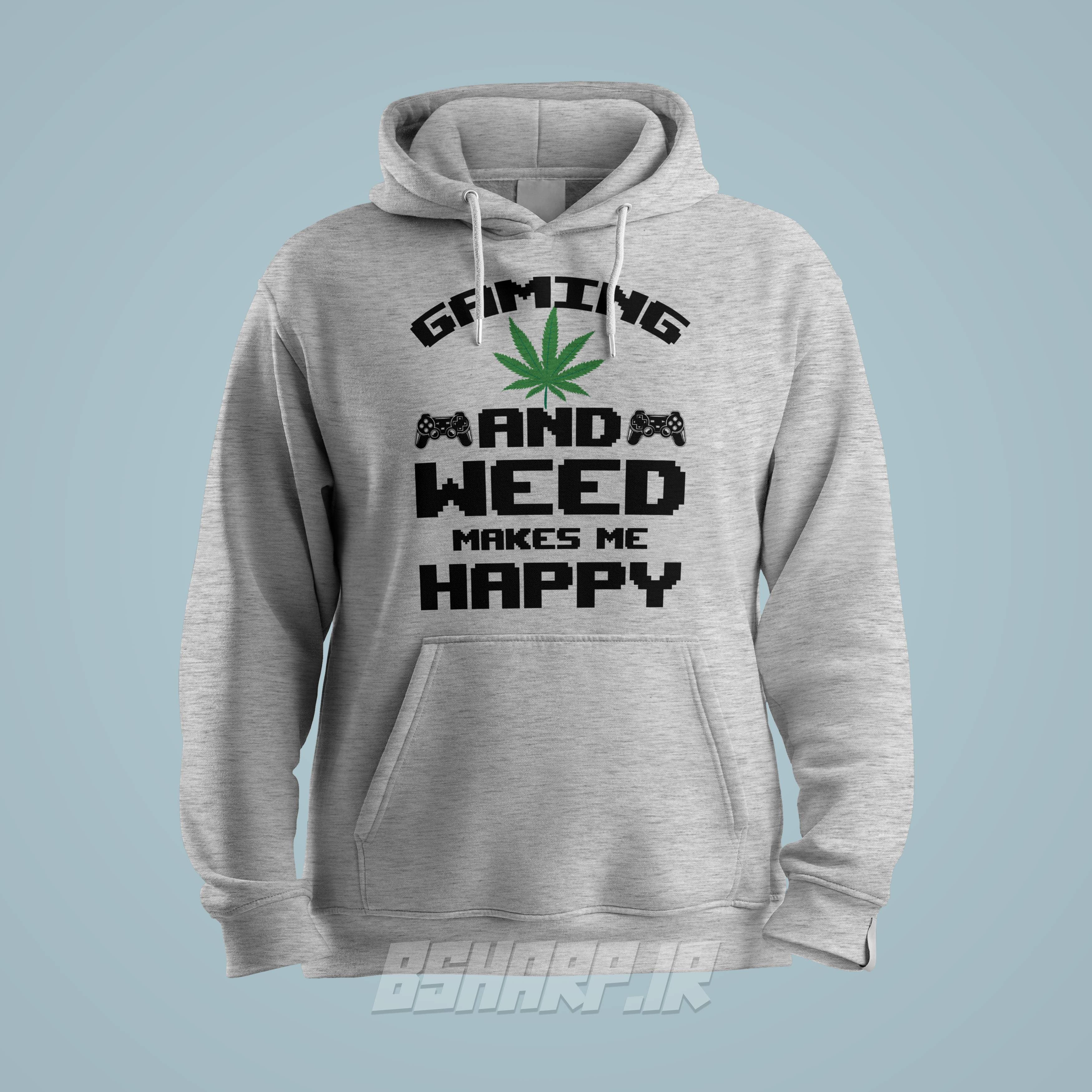 هودی Gamer طرح What Makes Me Happy — تصویر ۴