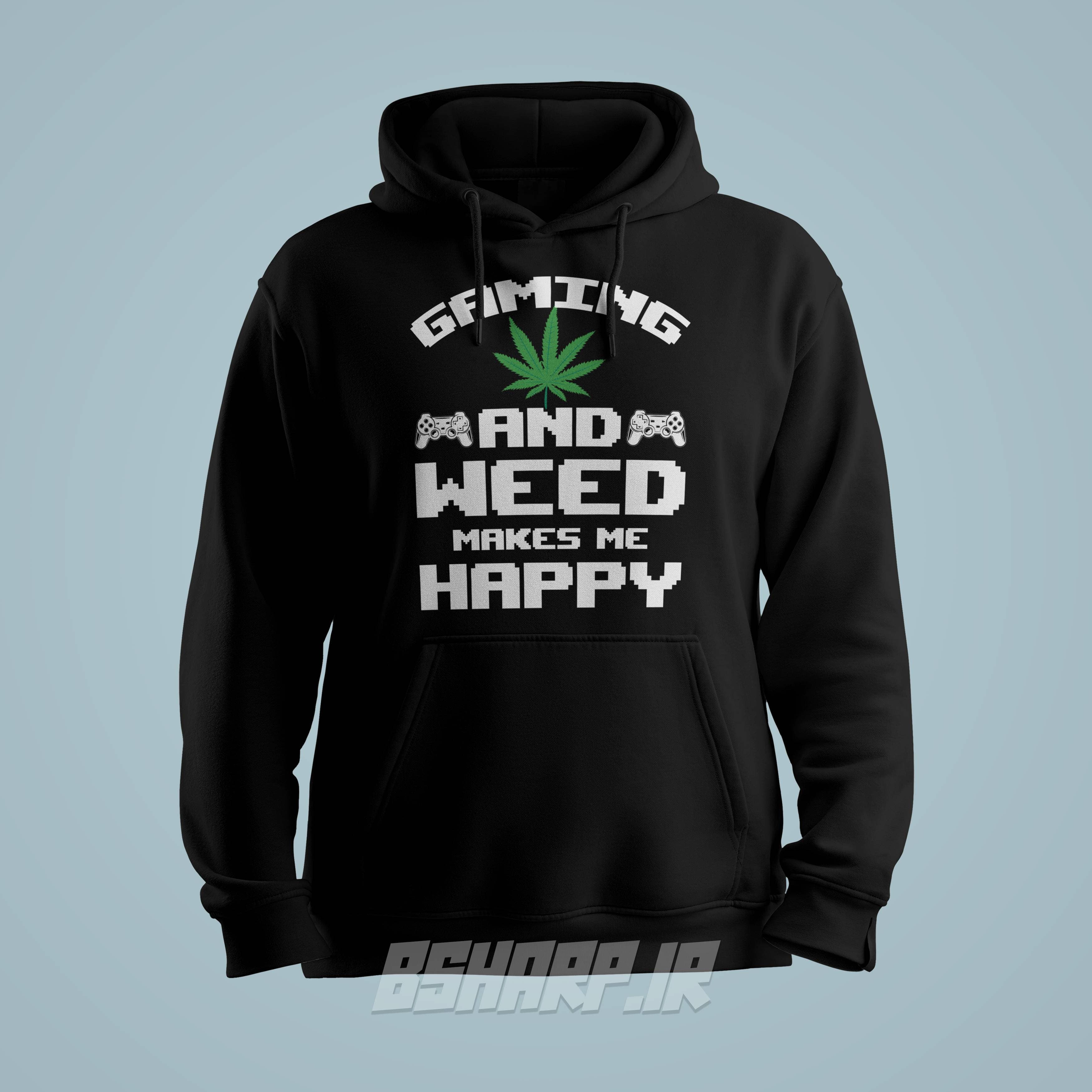 هودی Gamer طرح What Makes Me Happy