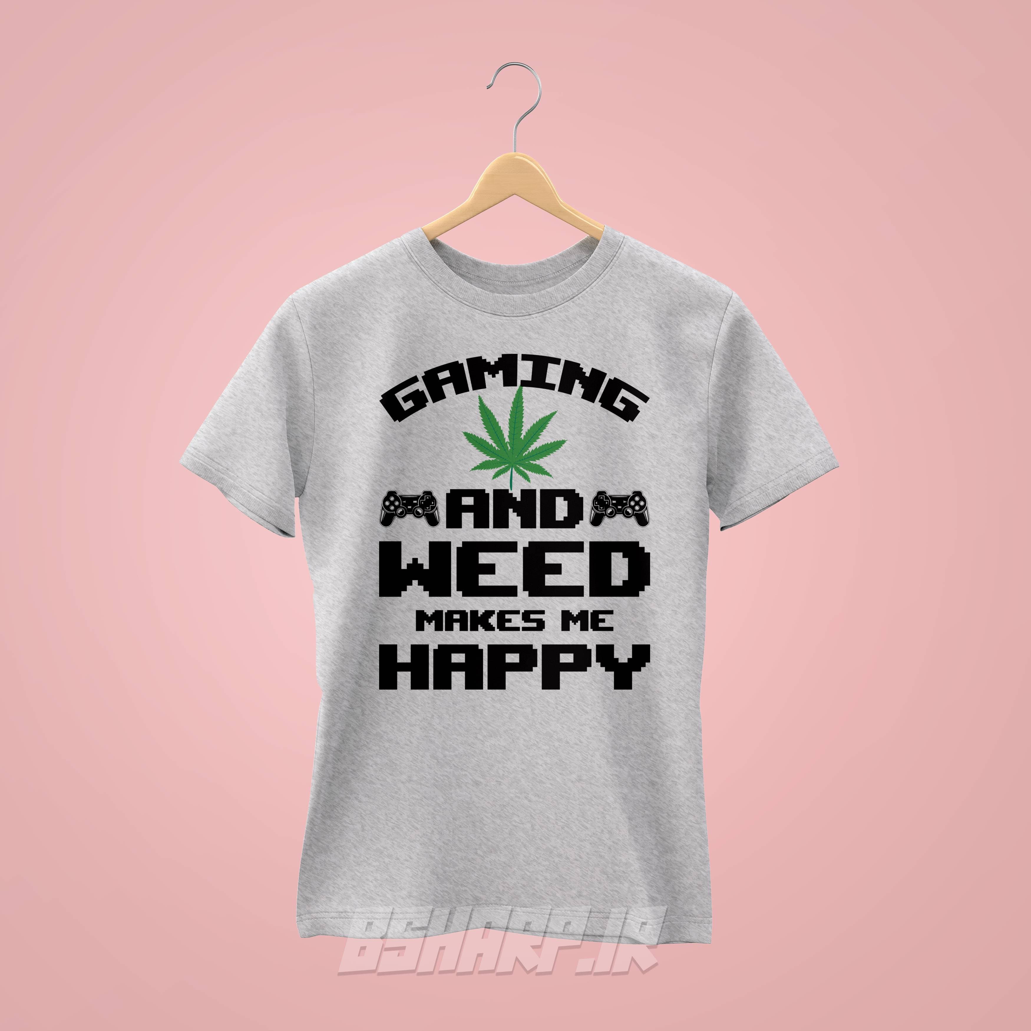 تیشرت Gamer طرح What Makes Me Happy — تصویر ۶