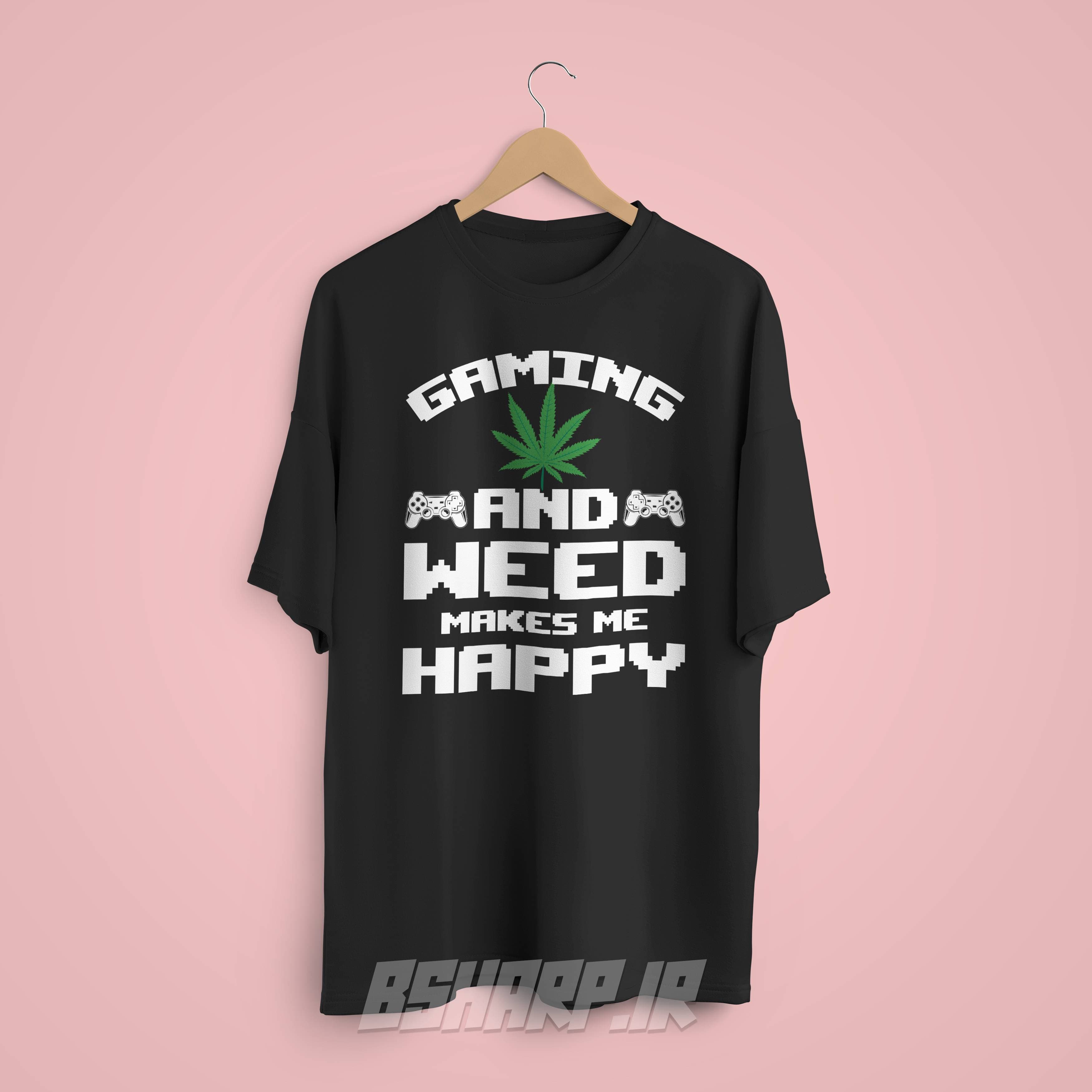 تیشرت Gamer طرح What Makes Me Happy — تصویر ۹
