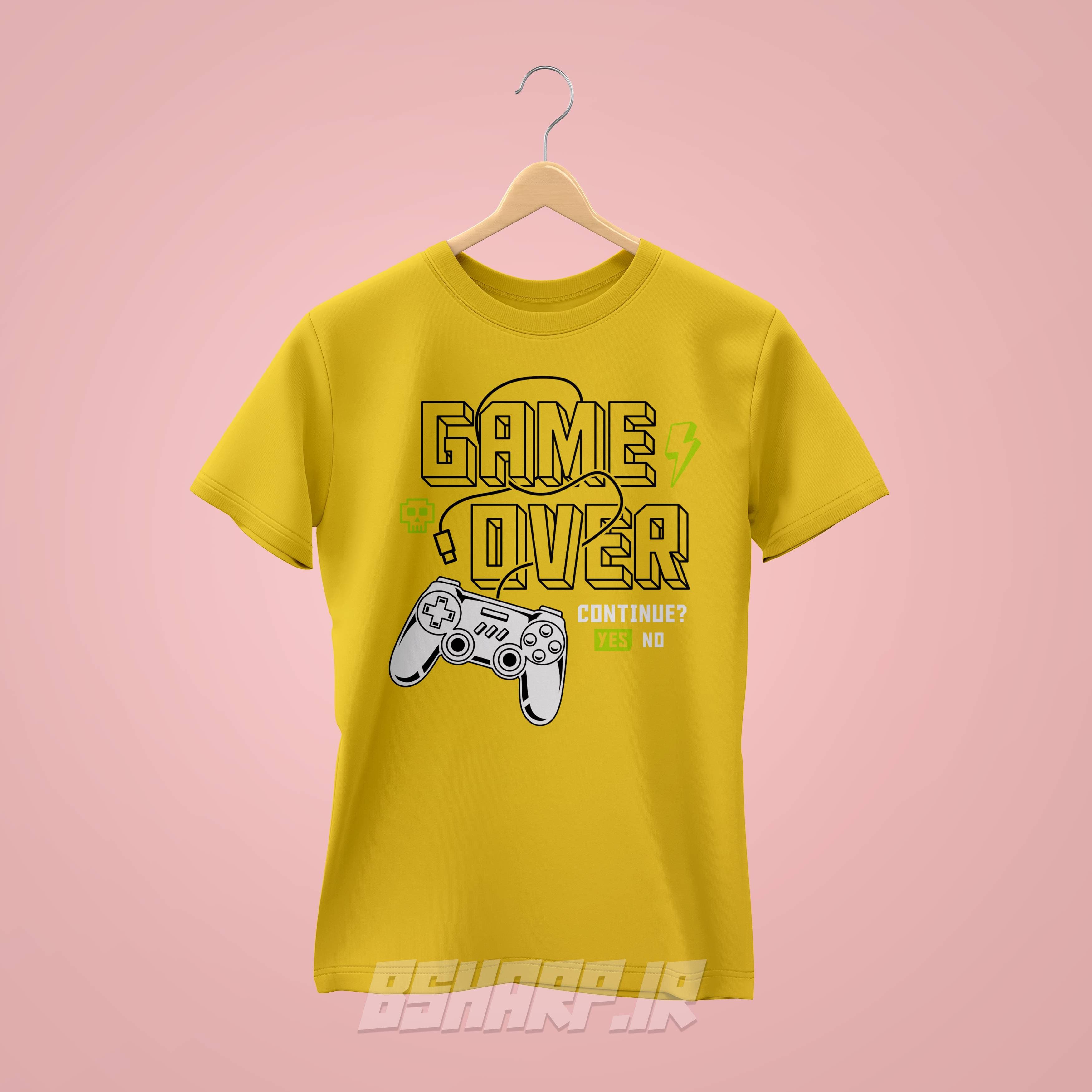 تیشرت Gamer طرح Continue — تصویر ۵