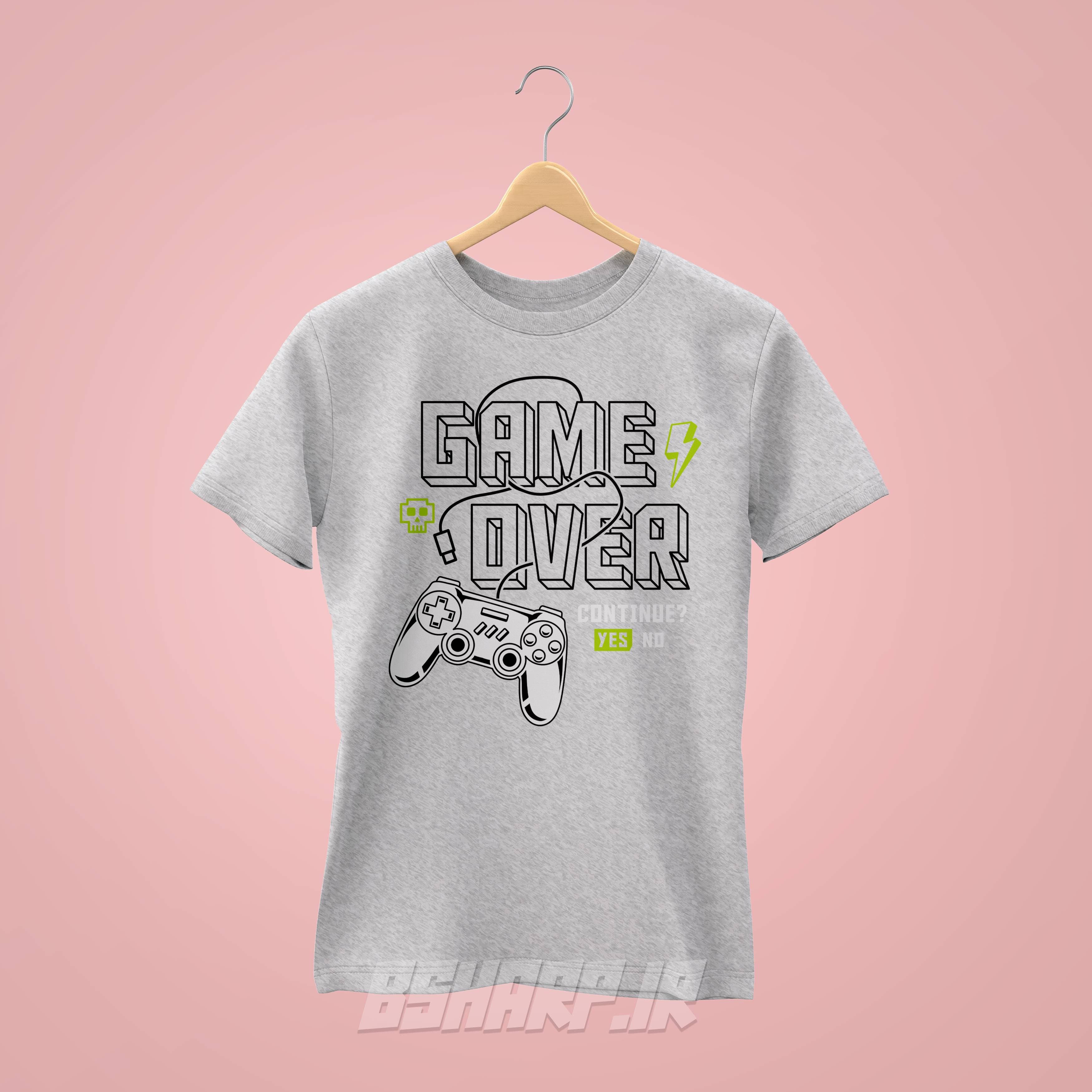تیشرت Gamer طرح Continue — تصویر ۶