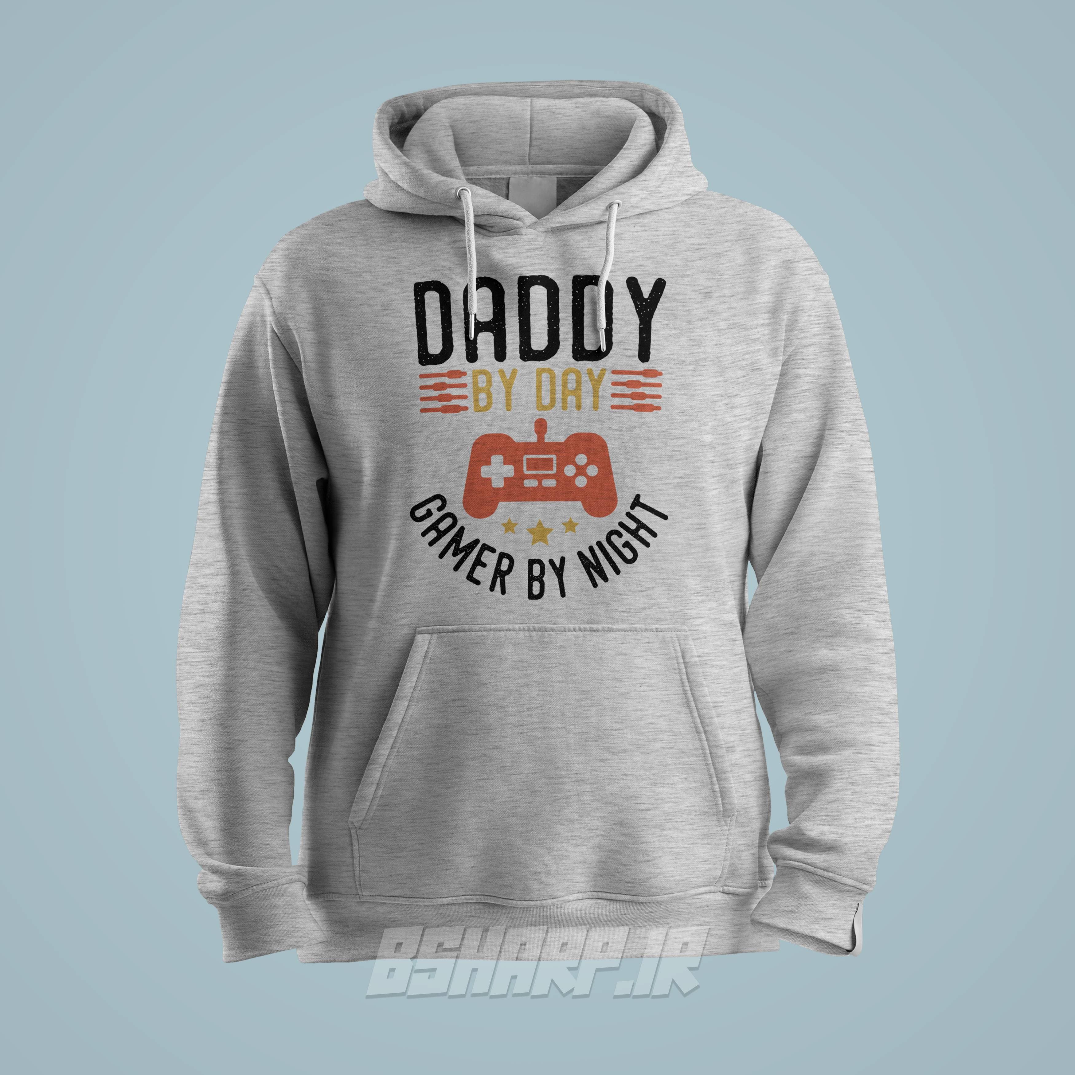 هودی Gamer طرح Daddy Gamer — تصویر ۴