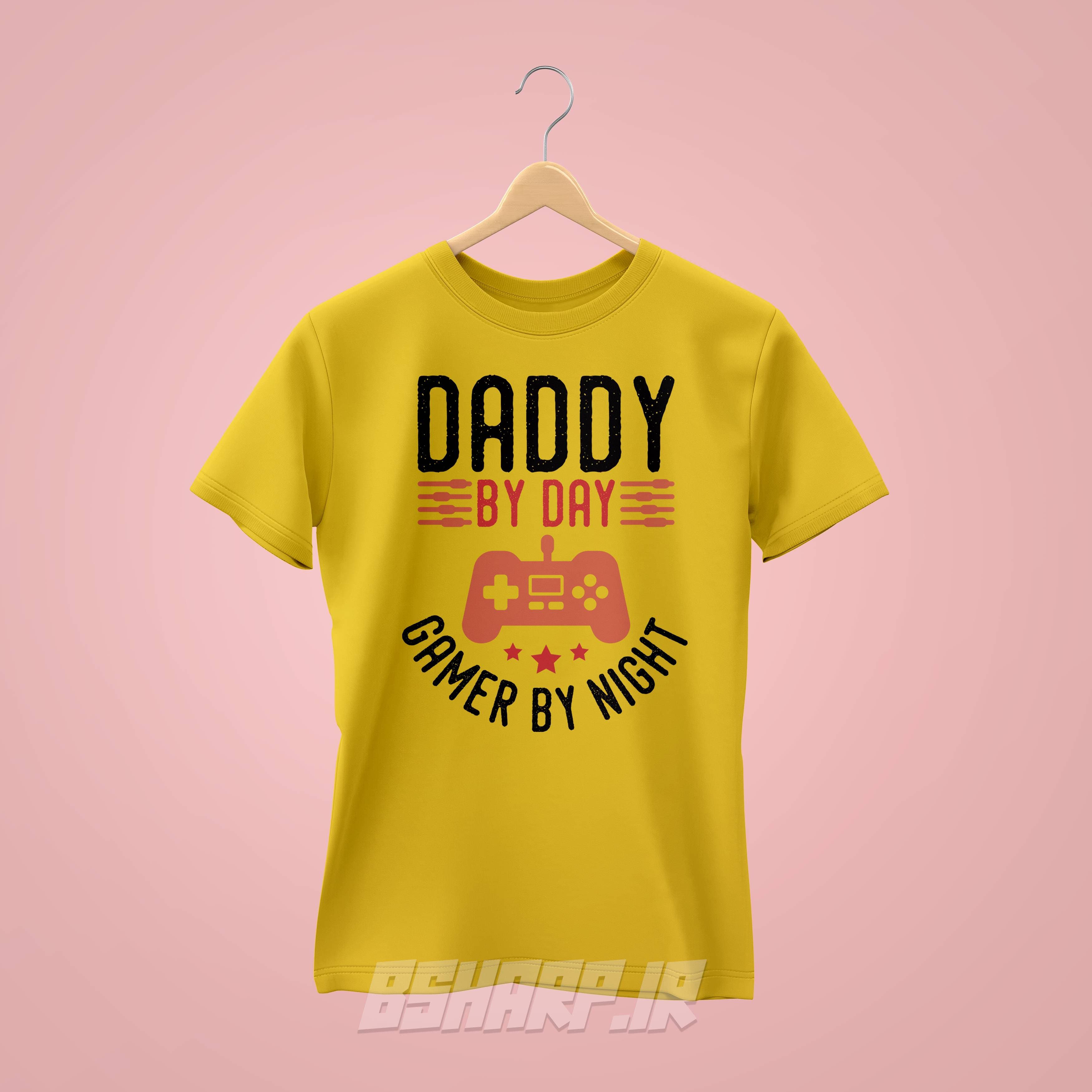 تیشرت Gamer طرح Daddy Gamer — تصویر ۵