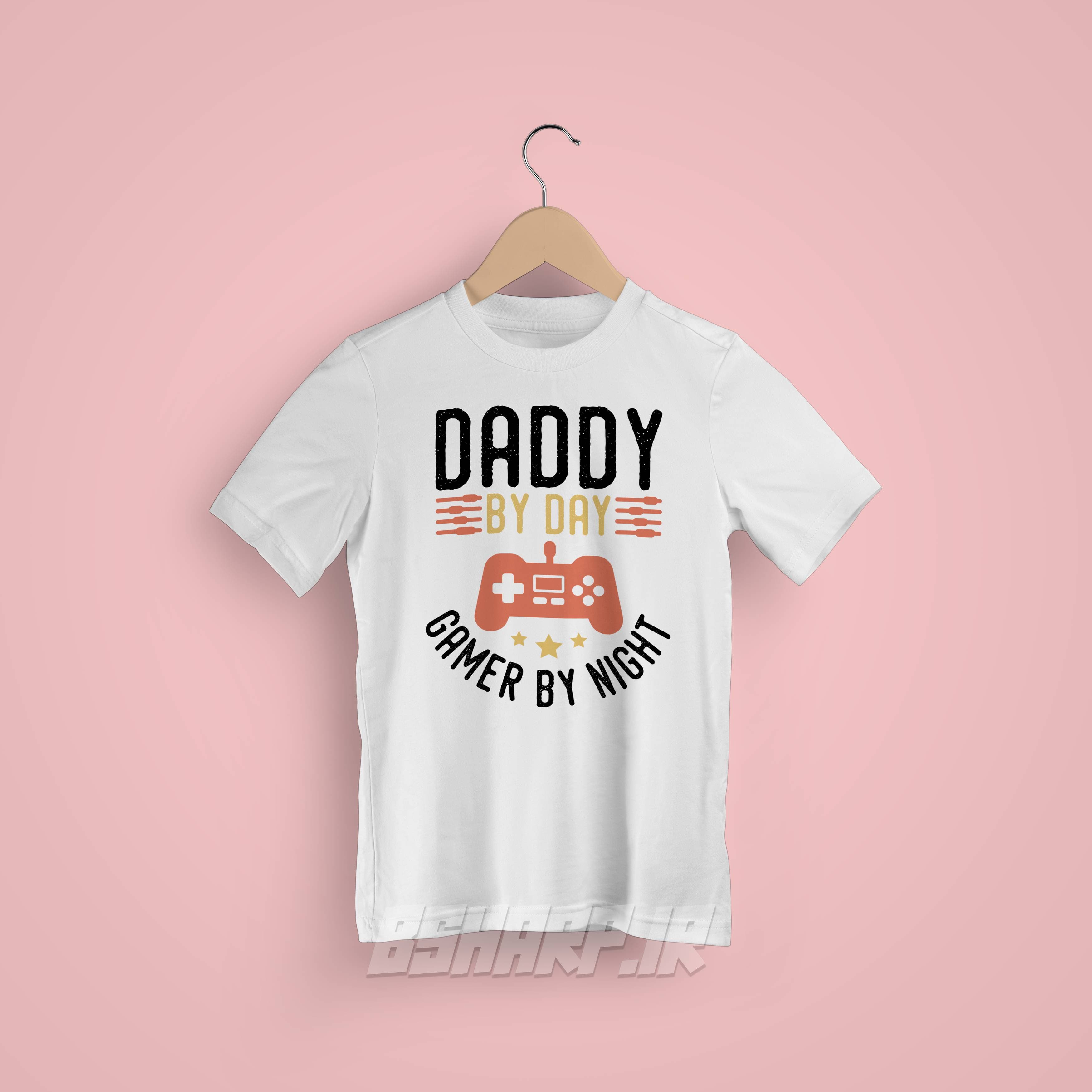تیشرت Gamer طرح Daddy Gamer — تصویر ۸